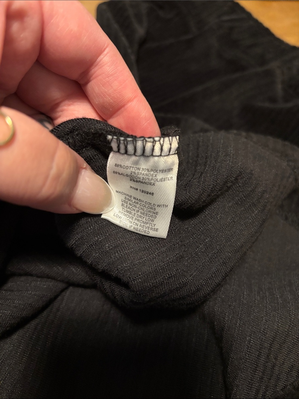 Wallflower Black Corduroy Button-Front Mini Skirt - Picture 7 of 7
